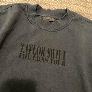 Taylor Swift Eras Tour Blue Crewneck